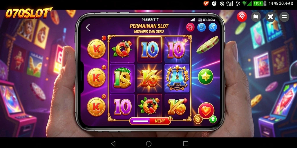 Tampilan gameplay seru dan grafis menarik dari 070SLOT.