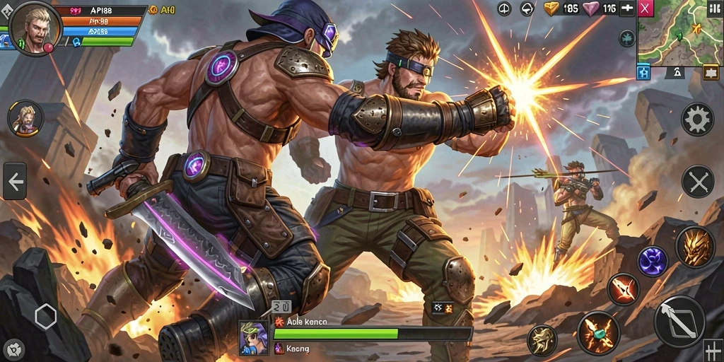 Tampilan gameplay API88 yang menonjolkan pertarungan epik dan aksi yang mendebarkan.