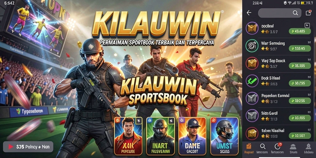 Tampilan menarik dari gameplay KILAUWIN yang menawarkan pengalaman sportsbook hebat.