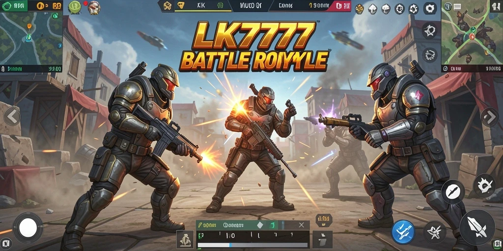 Gameplay seru Battle Royale di LK777 dengan grafis menakjubkan.