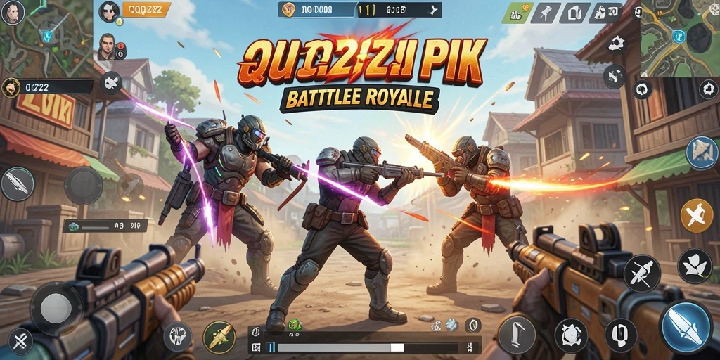 Gameplay intens dengan pertarungan seru di QQ222.