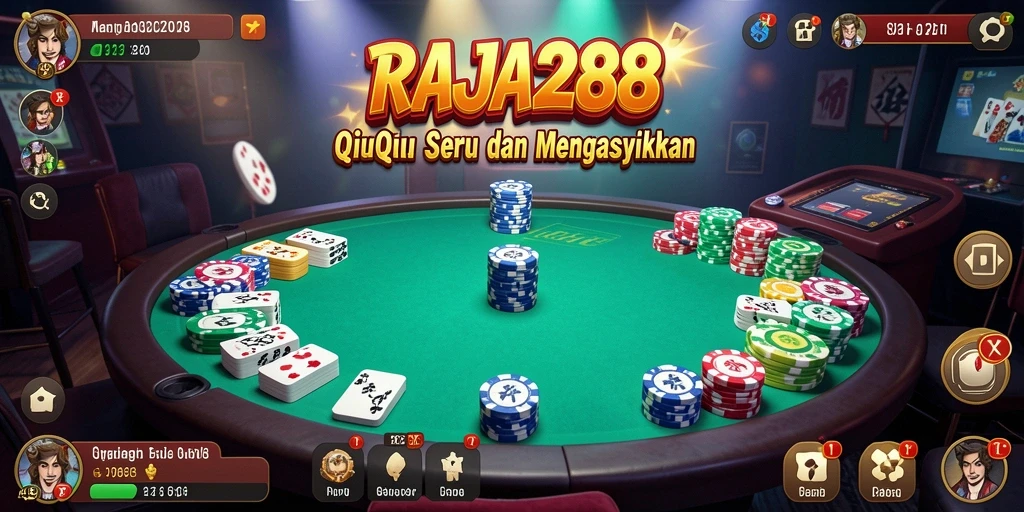 Screenshot gameplay QiuQiu di RAJA288 yang menarik.