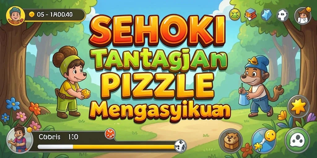 Tampilan gameplay SEHOKI yang menarik saat menyelesaikan teka-teki.