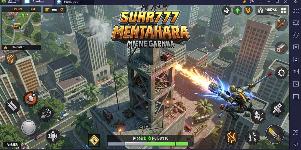 Gambaran gameplay seru dari SUHU777 di Tower Defense.