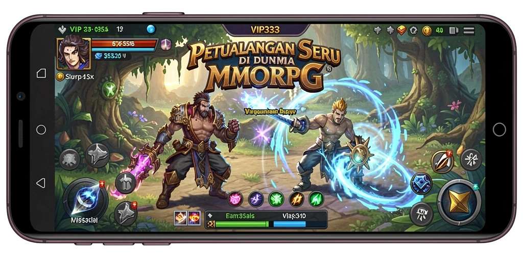 Tampilan permainan VIP333 yang seru dalam dunia MMORPG.