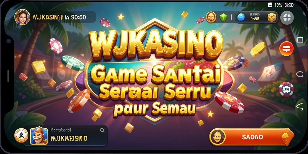Tampilan gameplay santai dan seru di WJKASINO.